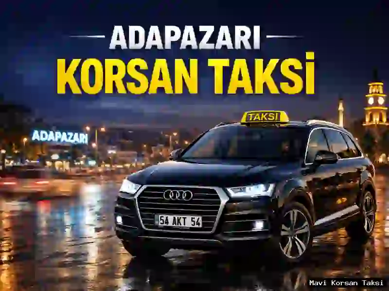 Adapazarı Korsan Taksi